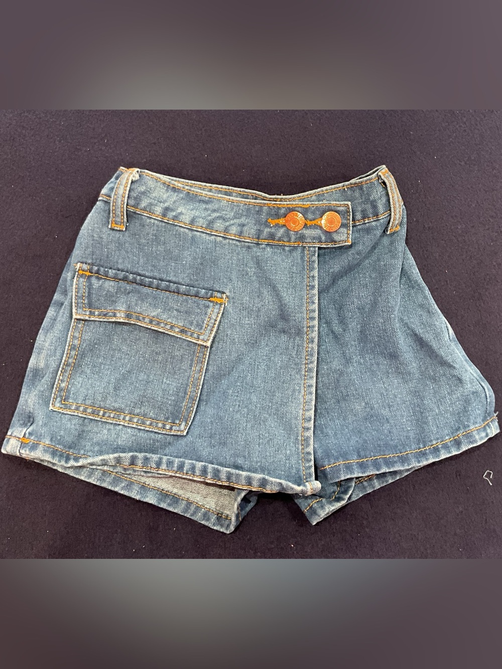 SOHO Blue Girls Denim Skort Size 7 Like New